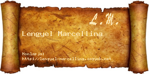 Lengyel Marcellina névjegykártya